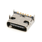 10pcs/lot 6 Pin SMT Socket Connector Micro USB Type C 3.1 Female Placement SMD DIP For PCB design DIY high current charging