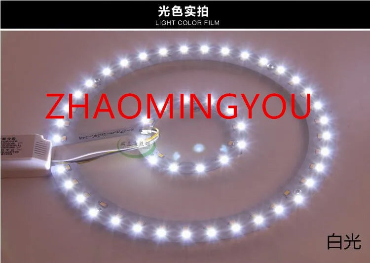 6W 12W 15W 18W 24W 36W 80W 100W LED Ring PANEL Circle Light AC220V SMD 5730 LED Round Ceiling Board the Circular Lamp Board