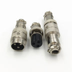 10Sets GX16 Docking Aviation Plug 16mm 2 3 4 5 6 7 8 9 10 Pin Plug Male + Female Connector
