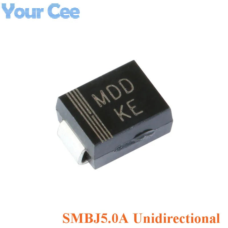 20pcs SMD DO-214AA Series SMBJ70A SMBJ58A SMBJ48A SMBJ33A SMBJ30A SMBJ28A SMBJ26 TVS Transient Suppression Diode SMBJ5.0CA SMBJ2
