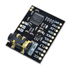 For Raspberry Pi pHAT Sound Card I2S interface PCM5102 DAC Module 24-bit Audio Board With Stereo Jack Beyond ES9023 PCM1794