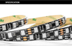 WS2811 RGB Led Strip Light 5050 SMD Addressable 30 48 60 96 144 LEDs External 1 IC Control 3 Leds Bright Normal Led Lights DC12V