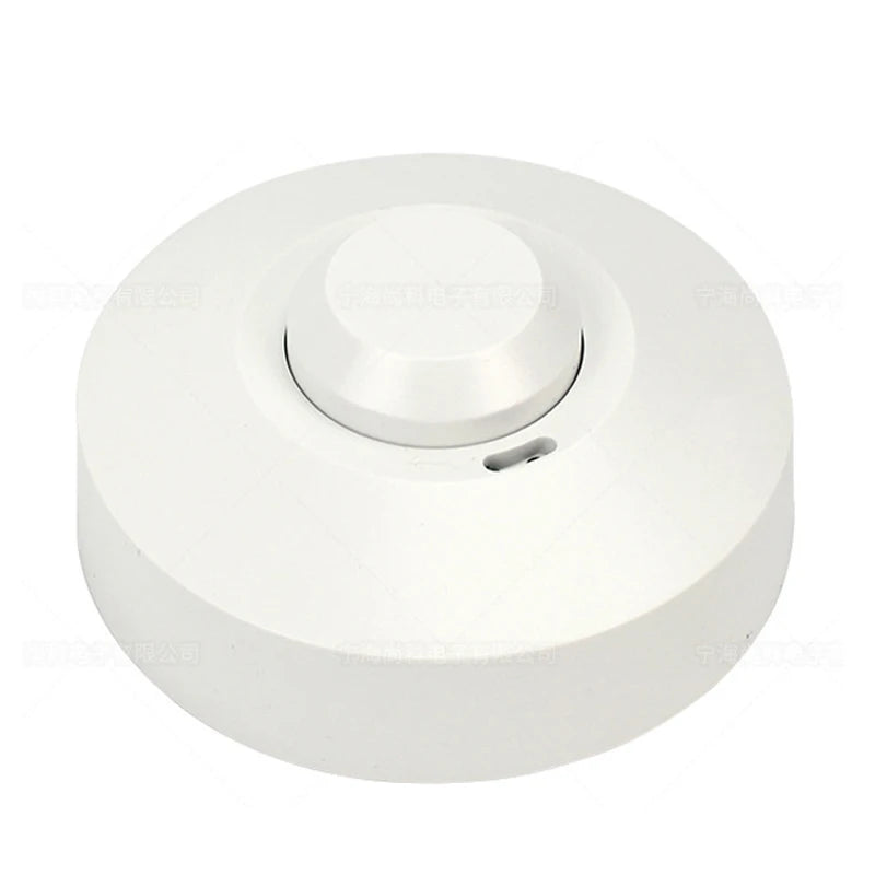 Ceiling DC 12V-24V 5.8GHz Microwave Radar Sensor Body Motion HF Detector Light Switch Dry Contact Output