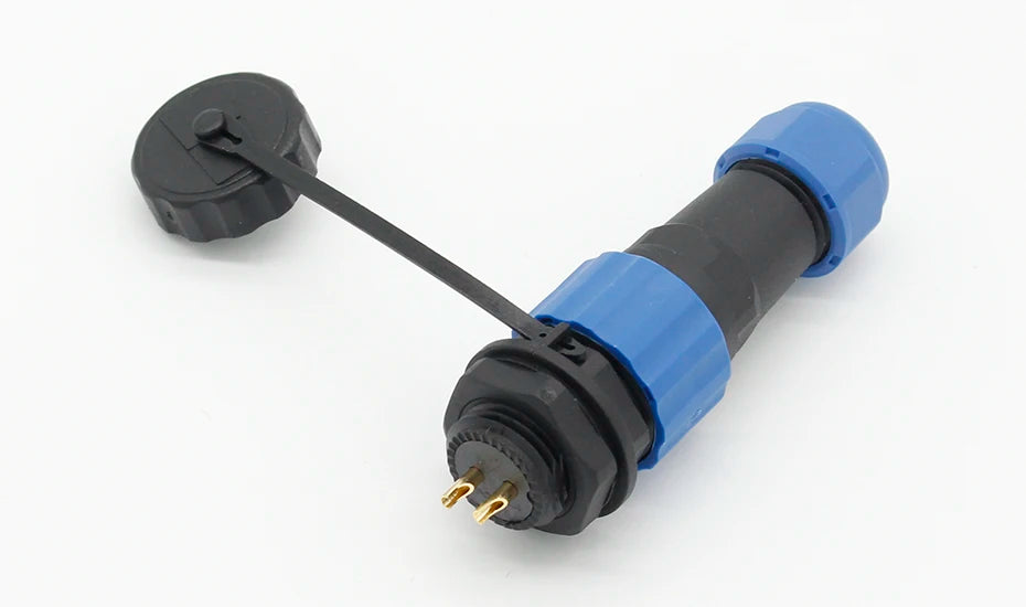 SP16 Waterproof Straight Aviation connector 2/3/4/5/6/7/9Pin IP68 industrial cable connector Male plug and Femal socket