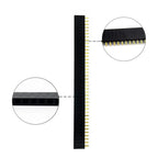 10pcs 40 Pin 1x40 Single Row Male and Female 2.54 Breakable Pin Header PCB JST Connector Strip for arduino DIY Kit