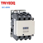 LC1-D50 AC Magnetic Contactor 50A 1NO 1NC Starter Relay Contactor 220V/380V 50/60Hz 3 Electric Contactors