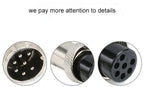GX12 GX16 Aviation Connector 2 3 4 5 6 7 8 9 10 Pin Connector Male Female Butting Wire Cable Circular Aviation Socket Plug