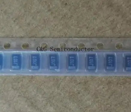 10PCS 6.3V 6V 100UF A 107 J 3216 Chip SMD Tantalum Capacitor
