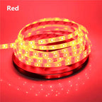 2835 SMD LED Strip Light DC12V 5M 300LEDs Flexible Ribbon Tape Lighting White Warm White Red Green Blue Yellow Pink RGB
