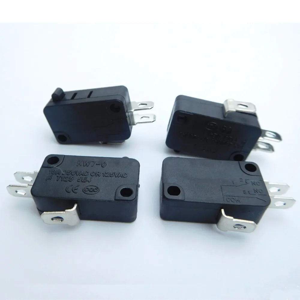 10pcs Microswitch Sensitive Switches Micro Switches 16A 125V/250VAC 5E4 KW7-0  for Electric Cooker  CE UL Certificates