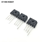 5PCS 25A 1000V Diode Bridge Rectifier KBU2510