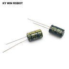 50PCS/LOT 16V 470UF 8*12 High Frequency Low Impedance Aluminum Electrolytic Capacitor 470uf 16v