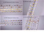 5M 5050 SMD LED Strip RGB RGBW (RGB + White) RGBWW (RGB+Warm White) RGBCCT Flexible LED String Light 5M/ 300 LEDs 12V 24V Home