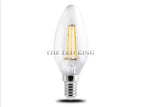 E14 LED Filament C35 Lamp C35L Dimmable Glass Candle Bulb 220V 4W 8W 12W Replace 20W 40W 60W Halogen Light Chandeliers