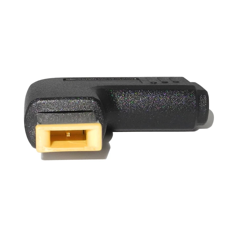 USB-C 3.1 Type C Female to Rectangle Male USB PD Emulator Trigger Angled DC Power Adapter Converter For Lenovo Thinkpad Laptop