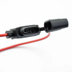Waterproof Power Socket Small Blade Type inline InLine Fuse Holders with 10A Fuse auto Car Replacement Fuses length  16AWG