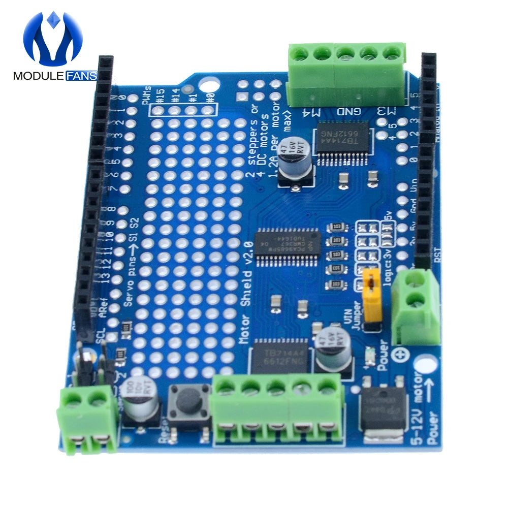 TB6612 IIC I2C Mosfet Stepper Motor Module PCA9685 Servo Driver Shield Module For Arduino Robot  PWM  Leonardo Replace L293D