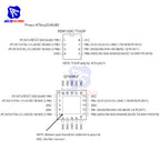 5 PCS diymore IC Chip ATTINY85-20PU ATTINY85 MCU 8BIT ATTINY 20MHZ 8 Pin DIP-8 ATTINY85 Microcontroller IC Chips