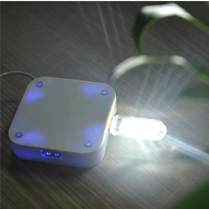 USB LED Book Lights 3LEDs 8LEDs SMD 5630 5730 LED Bulb 5V Power Input White 5000-6500K Warm White 3000-3500K USB Night Light
