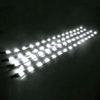 2 PCS LED Strip SMD3528 Waterproof Flexible 30CM Red Green Blue White Warm White Super Bright Car Styling Decor Stickers Lamp