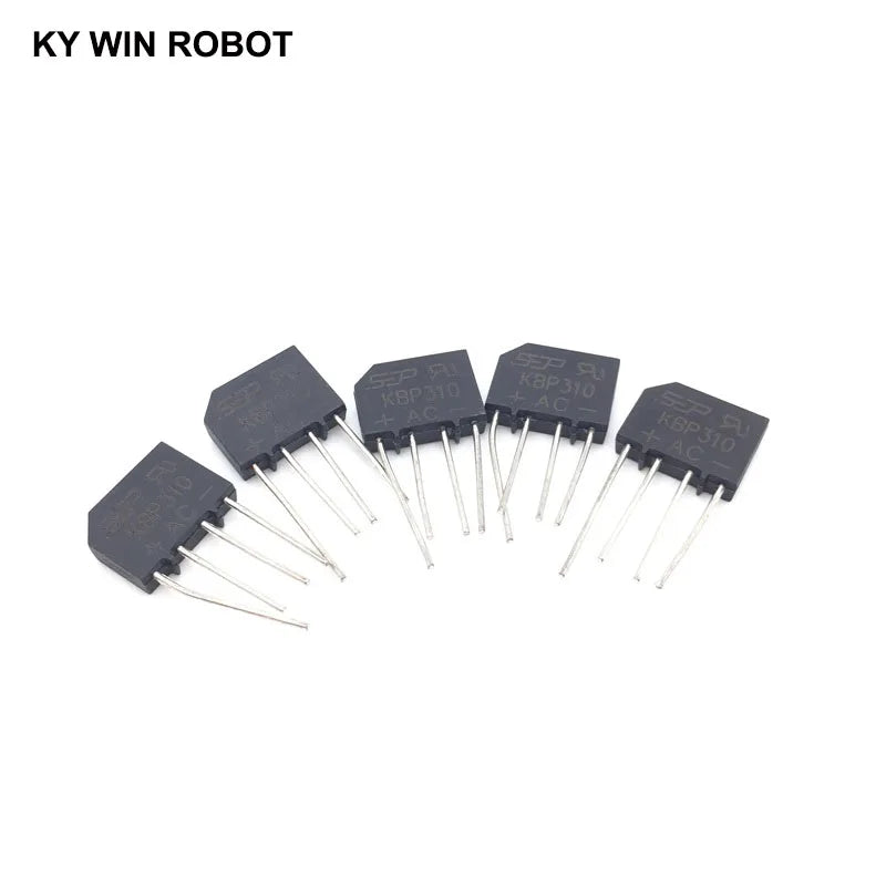 5PCS 3A 1000V DIP-4 diode bridge rectifier KBP310