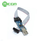 New USBASP USBISP AVR Programmer USB ATMEGA8 ATMEGA128 Support Win7 64K