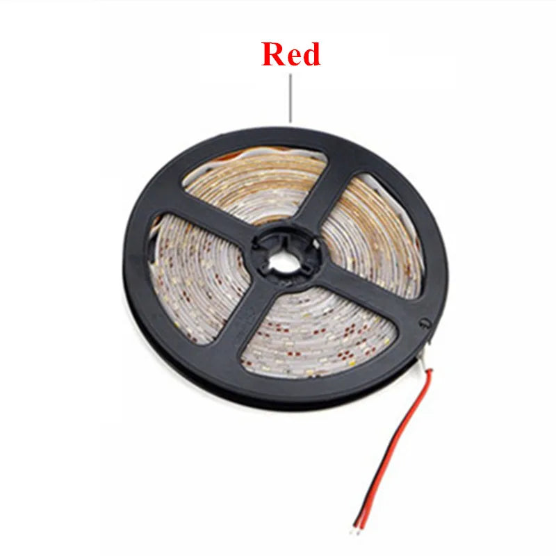 20 Pieces DC12V SMD 2835 3528 5m 270 300 LED IP65 Waterproof Epoxy LED Strip string Flexible led RGB Strip tape light lighting