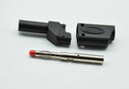 Assembled 4mm Safe Banana Plug Protective Fully Closed High Current 20A Banana Plug Test Plug Panel Plug Various Colors