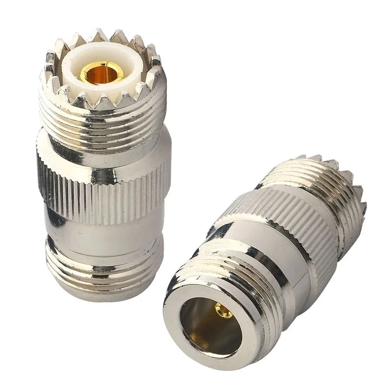 2PCS RF Coaxial Coax SMA UHF N BNC Adapter Connectivity Kit SMA to N SMA to BNC UHF to N WiFi Antenna Extension Connector