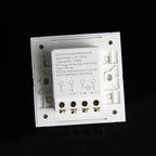 220/AC-240V/AC 360 Degree Microwave Sensor Light Switch Induction Microwave Motion Sensor 86 Motion Sensor Switch