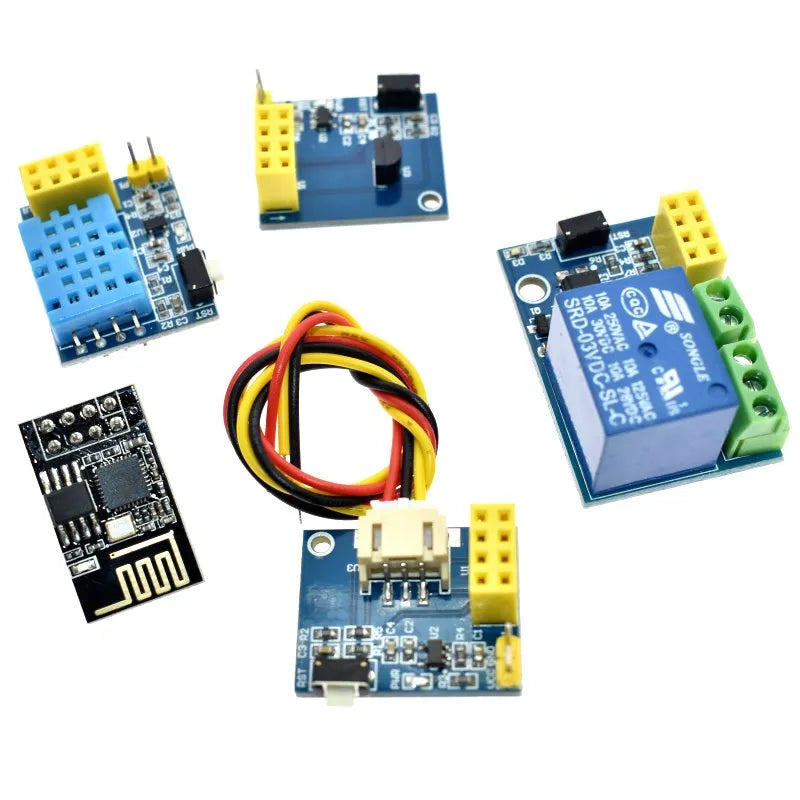 ESP8266 ESP-01S 5V WiFi Relay Module DS18B20 DHT11 Things Smart Home Remote Control Switch for Arduino Phone APP