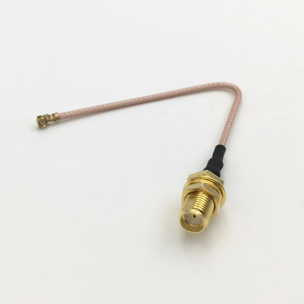 1Pcs SMA / RP-SMA Female to U.FL Plug Jack Antenna RG178 RF Pigtail Cable Connector for Wifi Router 5CM 10CM 15CM 20CM 30CM 50CM