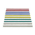 10pcs 40 Pin 1x40 Single Row Male and Female 2.54 Breakable Pin Header PCB JST Connector Strip for arduino DIY Kit