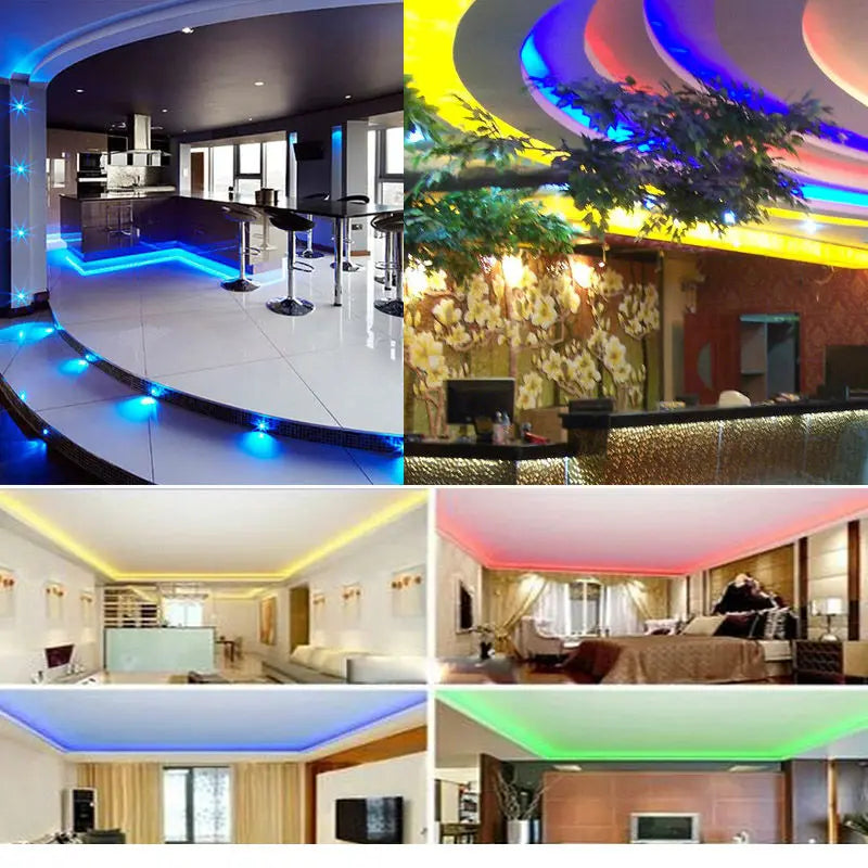 LED Strip Lights 12V Waterproof 60Leds/M Flexible Home Decoration Bar Lighting Replace SMD 3528 5050 5630 5730 LED Tape