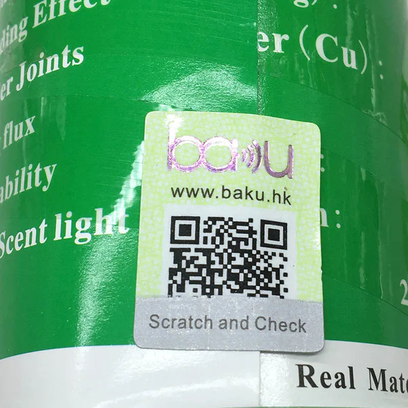Original BAKU High Quality 0.2 0.3 0.4 0.5 0.6mm Lead Free Low Easy Melt Tin Welding Soldering Wire Roll for Electrical Repair