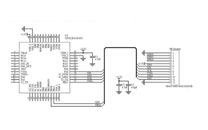 1-5Pcs SX1262 SX1276 SX1278 CMT2300A ASR6500 433 433Mhz/470Mhz 868Mhz 915Mhz 1262 LORA/GFSK Spread Spectrum Wifi Wireless Module