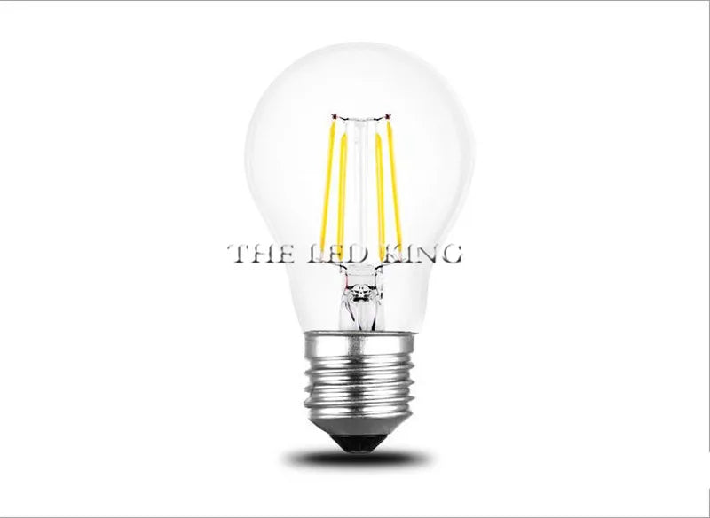 E14 LED Filament C35 Lamp C35L Dimmable Glass Candle Bulb 220V 4W 8W 12W Replace 20W 40W 60W Halogen Light Chandeliers