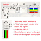 3V Micro DC Gear Small Motor N20 With Encoder 6V Adjustable Speed Customized For Monitoring Equipment Robot Mini Electric Motor