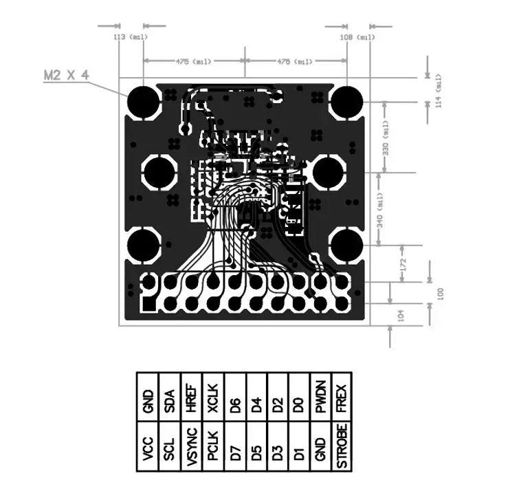 Camera Module OV7670 OV5642 OV7670 with FIFO OV7725 Kit Binocular Camera STM32 Driver for Arduino OV2640 Wide Angle Camera Board