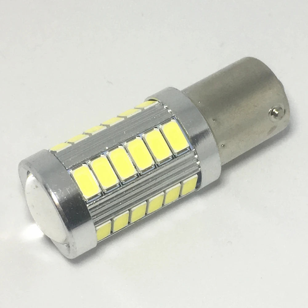 1pcs 1156 ba15s P21W led 5630 5730 smd Car Tail Bulb Brake Lights auto Reverse Lamp Daytime Running Light red white yellow