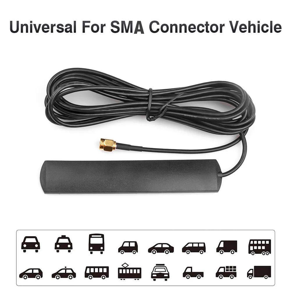 Car Vehicle 4G GSM Patch Antenna SMA Male Connector Adhesive Mount 3G GSM Antenna 700-2100MHz For Car GPS GPRS Navigation