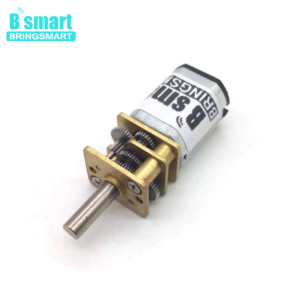 N20 DC Gear Motor 3V 6V 12V With 15-1500RPM Reverse Gearbox CW CCW Control Low Noise Electric Motors Toys DIY Motor Customized