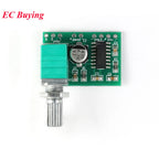 5Pcs/1pc PAM8403 Amplifier Board Mini 5V 8403 Digital Power Audio Amp Module 2 Channel 3W Volume Control USB Power Supply