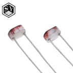 20PCS  LDR Photo Light Sensitive Resistor Photoelectric Photoresistor 5528 GL5528 5537 5506 5516 5539 5549 For Arduino