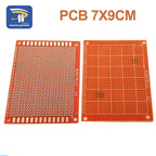 7x9cm 7*9cm Single Side Prototype 7x9 2.54mm PCB Breadboard Universal Board Experimental Bakelite Copper Plate Circuirt Board