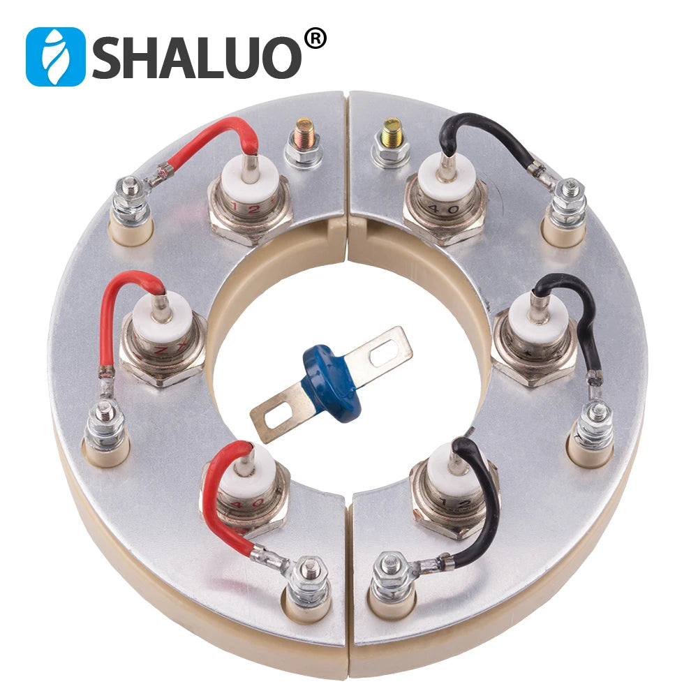 25A 40A 50A Diesel Generator Diode Rectifier Module Assembly for 50 to 300kw Brushless Generator Bridge Retifier Kit Accessories
