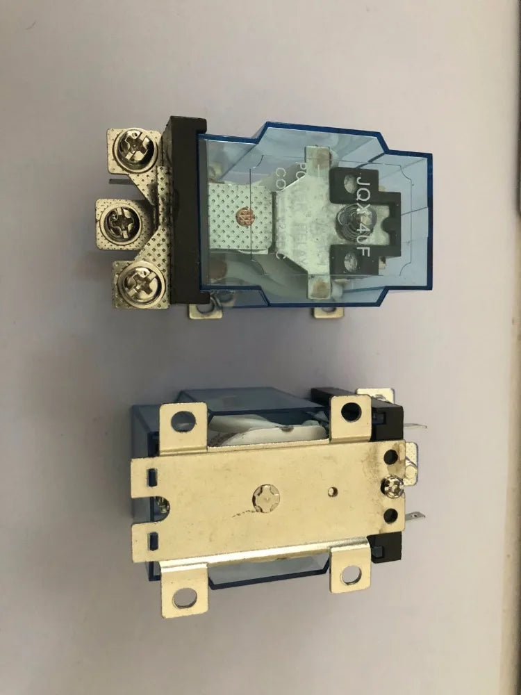 12VDC/24VDC/110VAC/220VAC 40A SPDT JQX-40F Power Relay Motor Control Silver Alloy JQX-40F-1Z