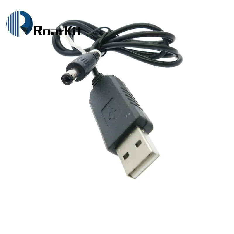 USB Power Boost Line DC 5V to 9V / 12V Step UP Module Converter Adapter Cable 2.1x5.5mm Plug