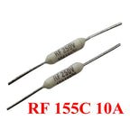 5PCS/10PCS RF 10A/130C/155C/165C/185C 15A/20A/185C 20A/216C/240C Rice Cooker Ceramic Thermal Fuse Cutoff