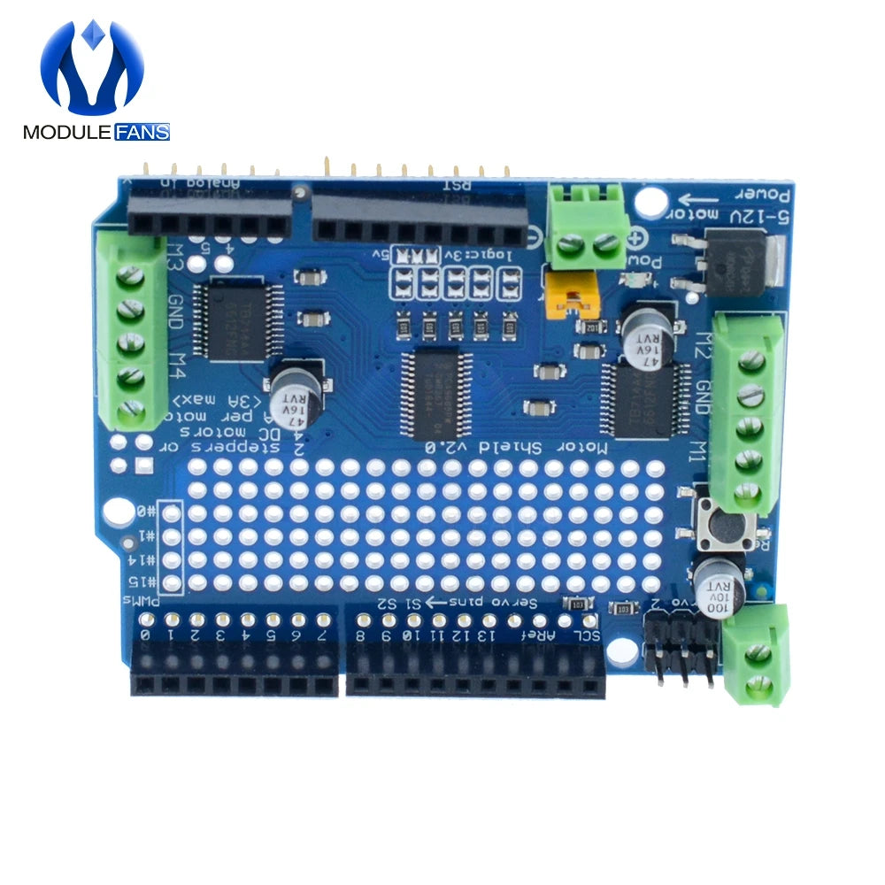 TB6612 IIC I2C Mosfet Stepper Motor Module PCA9685 Servo Driver Shield Module For Arduino Robot  PWM  Leonardo Replace L293D